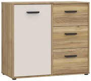 Komoda Mokkaro Mokk221l-M802 Piesok/Dub Mauvella