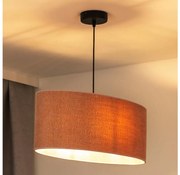 Duolla - Luster na lanku OVAL 1xE27/15W/230V ružová