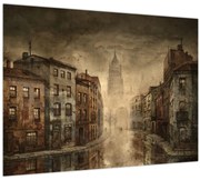 Obraz - Maľba mesta (70x50 cm)