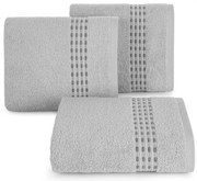 BAVLNENÝ UTERÁK RIVA 30X50 CM STRIEBORNÁ