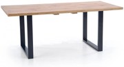 Jídelní rozkládací stůl Mevon 2 160/210 cm dub wotan/černý