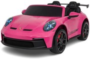 Detské elektrické autíčko Porsche 911 GT3 STRONG MP4 ružové