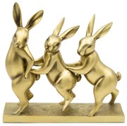 VEĽKONOČNÁ SOŠKA EASTER9 24X23 CM ZLATÁ