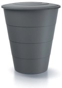 Sud na dažďovú vodu, 210 l, sivá