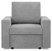 Kreslo NEO Poso svetlosivé