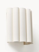 Nástenné svietidlo z ľanu Lucina