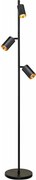 Stojacia lampa MARIBEL 3xGU10/12W/230V čierna