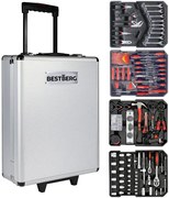 Hliníkový kufor na náradie BestBerg BBTB-1200 / 4 sady / 1200 ks