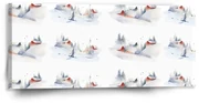 Sablio Obraz Zimná pohoda - 110x50 cm