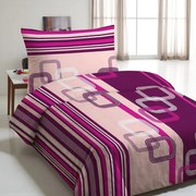 Posteľné obliečky BRANE PINK 2-dielna sada 140x200 cm