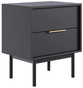 Nočný stolík ELI čierny