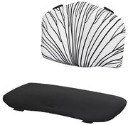 KINDERKRAFT - Polstrovanie pre detskú jedálenskú stoličku ENOCK čierna/biela