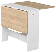 Rozkladací jedálenský stôl s doskou v dekore duba 76x28 cm Papillon – TemaHome