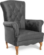 Kreslo Panama 1, sivá (Monolith 97)