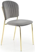 Stolička K499 sivá