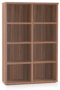 Vysoký regál Visio 100 x 34 x 150 cm, orech