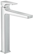 Vysoká umývadlová batéria Hansgrohe Metropol s clic-clacom chróm 32512000