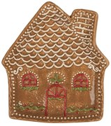 Keramický tanierik perníková chalúpka Gingerbread Cott - 20*18*3 cm