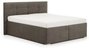 DREVONA® Manželská posteľ 160 cm  DOMINIKA, sivohnedá Aston WR 6 Taupe