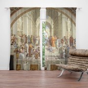 Sablio Záves Athénská škola - Raffael Santi: 2ks 140x250cm