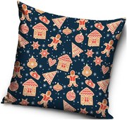 Vianočný vankúš Perníčková koleda - 40 x 40 cm