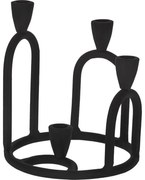 Eglo 422106 - Svietnik JELLICOE 22,5x19,5 cm čierna