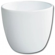 Obal na kvetináč PRIMUS PASTEL keramický biely 15x13 cm