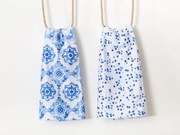 KUCHYNSKÉ UTIERKY MS HOME OCEAN BLUE SADA 2 KS 38X60 CM VZOROVANÉ