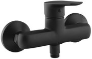 Aqualine Aqualine, LOTTA nástenná sprchová batéria, rozteč 150mm, čierna matná, LT611B