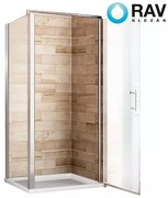 Sprchový kút Atena 80x80x190 chróm