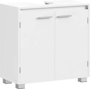 Skrinka pod umývadlo Vasagle Bruser 60 cm biela