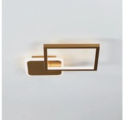 Eglo 900424 - LED Stmievateľné stropné svietidlo GAFARES LED/15W/230V zlatá + DO