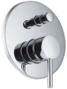 Mexen Lua podomietková vaňová batéria, chrómová - 72835-00