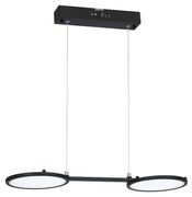 Závesné LED svietidlo Giro, 2x LED 20w, 4000k, b