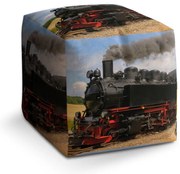 Taburet Cube lokomotíva 3, farebná