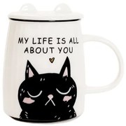 Hrnček MILU s vrchnákom 859859 450 ml