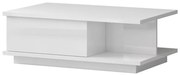 Konferenčný stolík Piano KLS-1F-70/KA/70 lakované crystal white