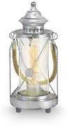 Eglo 49284 - Stolná lampa BRADFORD 1xE27/60W/230V