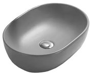 Mexen Viki umývadlo, 48x35 cm, svetlá šedá, 21054861