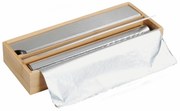 Kesper 58044 Kuchynský zásobník na fólie bambus, 35 x 13 x 5,5 cm