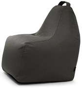 Tmavosivý sedací vak Play Amuse – SLOWDOWN