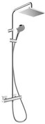 Hansgrohe Vernis Shape sprchový systém na stenu s termostatickou batériou chróm 26286000