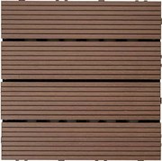 WPC dlaždice LEGI BASE 30 x 30 cm, coffee