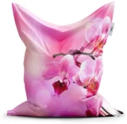 Sablio Sedací vak Kvety orchidey - 150x100 cm