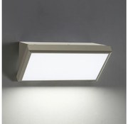 Brilagi-LED Vonkajšie nástenné sviet. so senzorom TRIANGLE LED/20W/230V šedá IP65 BG1706