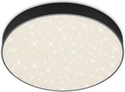 Briloner 7074-415 - LED Stropné svietidlo STAR SKY LED/21W/230V pr. 28 cm čierna