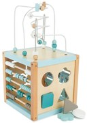 Bieco - Motorická kocka s labyrintom XXL - lesné zvieratká