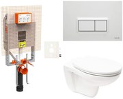 Závesný wc set na zamurovanie VitrA Normus SIKOVZNOR54600, 1 ks