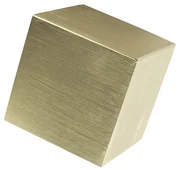 Moderná nástenná lampa zlatá - Cube