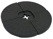 Čierny podstavec na slnečník Bonami Essentials, ø 100 cm